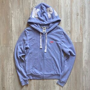 PINK Full Zip-Up Hoodie